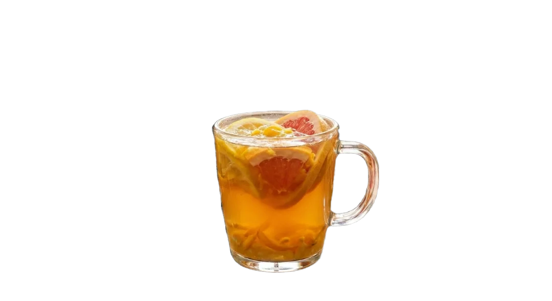 따뜻한 과일차